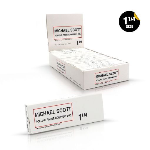 Michael Scott Rolling Paper Company 1.25 Size Rolling Papers - Pack of 25