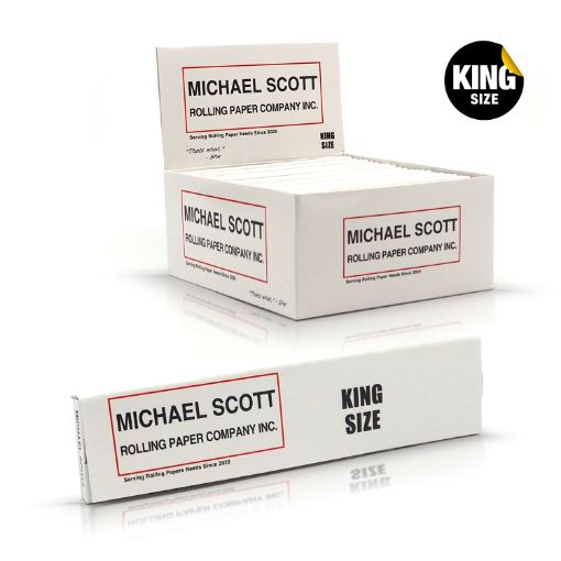 Michael Scott Rolling Paper Company King Size Rolling Papers - Pack of 50