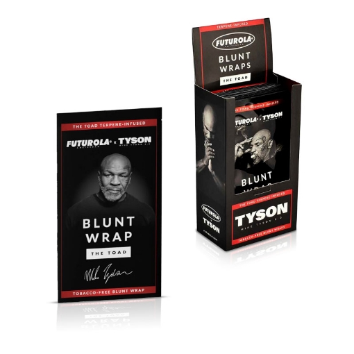 Tyson 2.0 X Futurola Tobacco-Free Blunt Wrap - Pack of 25