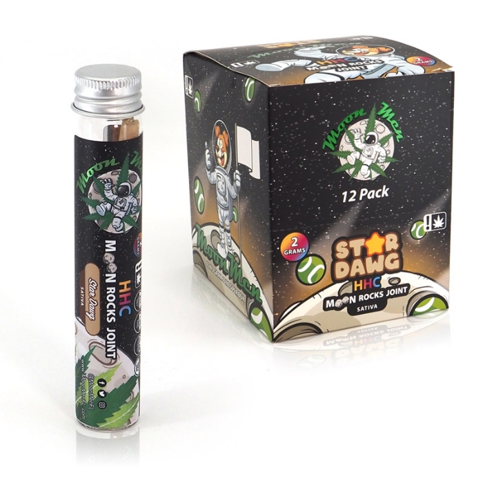 HHC Moon Rock Joint (2g) – Star Dawg (Sativa)