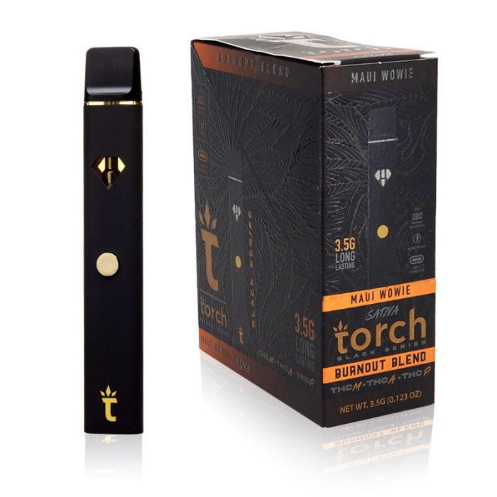 Torch Burnout Blend Black Series Disposable Vape 3.5G - Maui Wowie (Sativa)