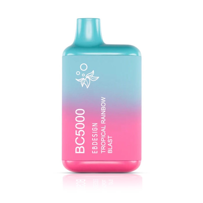 Elf Bar BC5000 0% Zero Nicotine Disposable Vape - Tropical Rainbow Blast