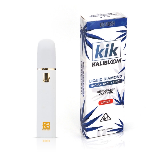 Kik Liquid Diamond Disposable 2G - OG Kush (Sativa)