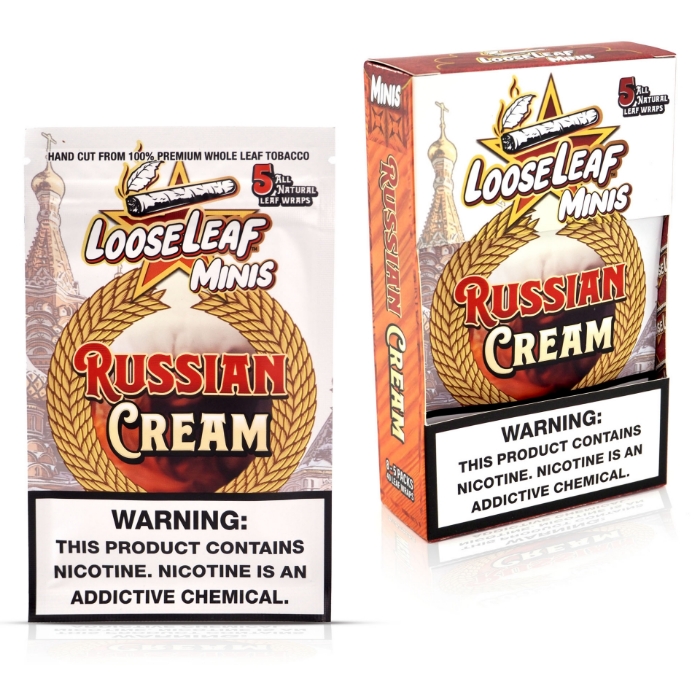 LooseLeaf Mini Wraps - Russian Cream