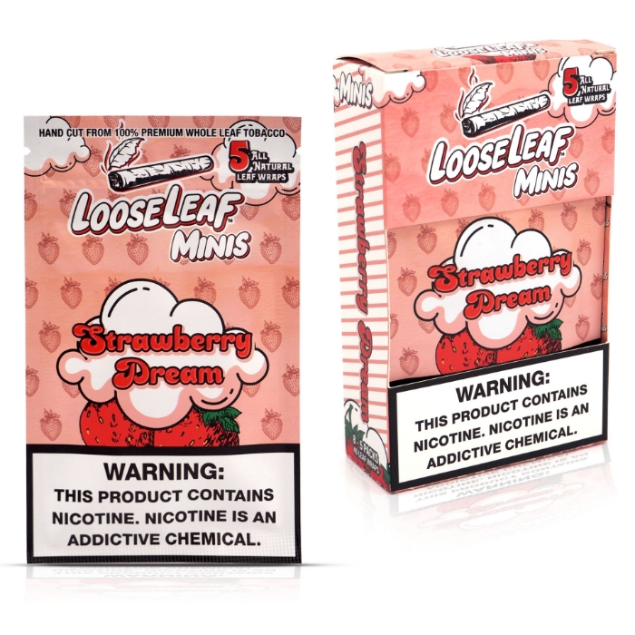 LooseLeaf Mini Wraps - Strawberry Dream