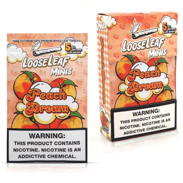 LooseLeaf Mini Wraps - Peach Dream