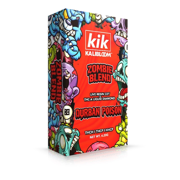 Kik Zombie Blend Disposable 4.2G - Durban Poison