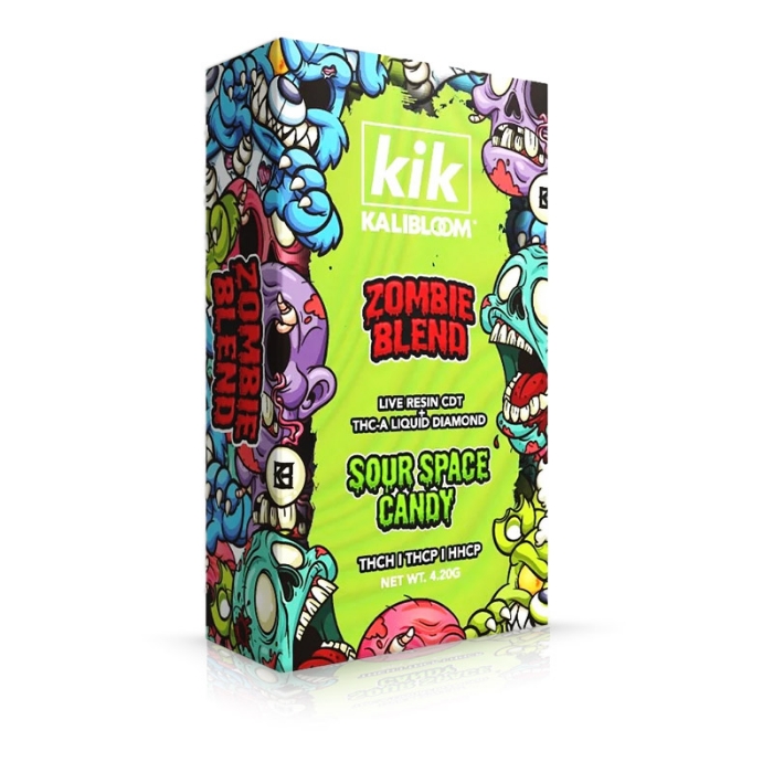 Kik Zombie Blend Disposable 4.2G - Sour Space Candy