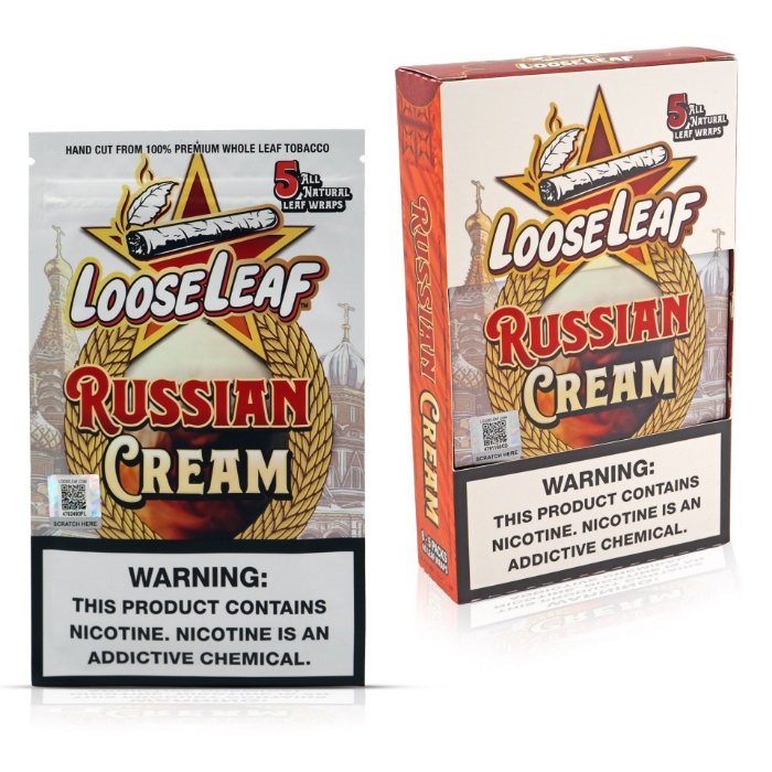 LooseLeaf Blunt Wraps - Russian Cream