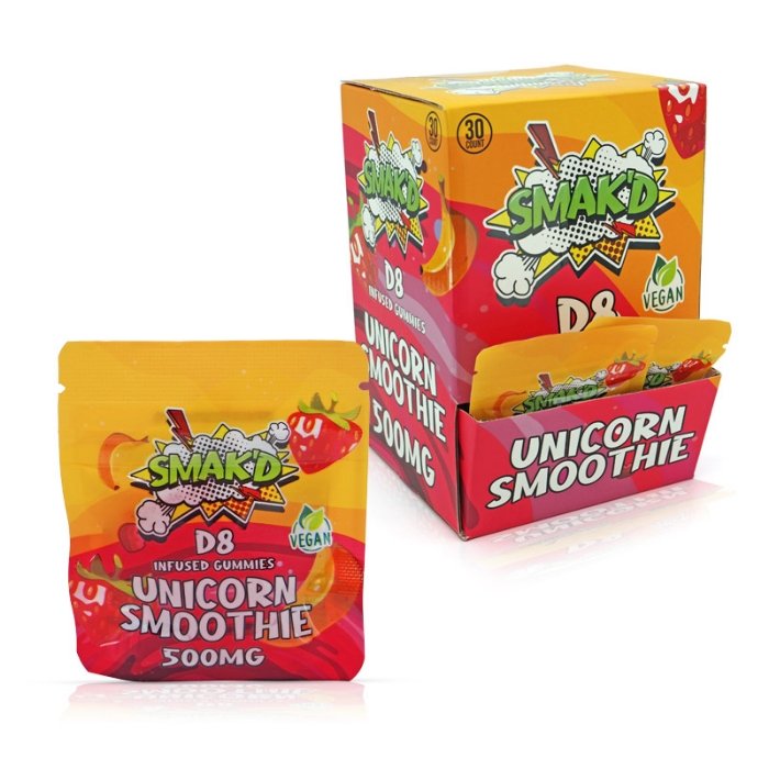SMAKD D8 Gummies Unicorn Smoothie