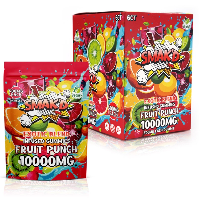 SMAKD 10000mg Fruit Punch